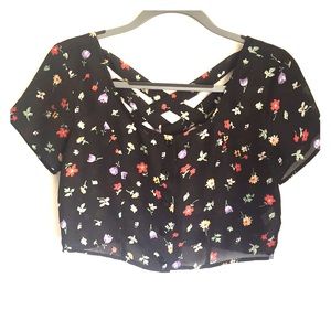 Floral Crop Top